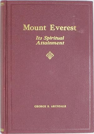 Bild des Verkufers fr Mount Everest: Its Spiritual Attainment zum Verkauf von Powell's Bookstores Chicago, ABAA