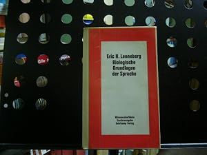 Image du vendeur pour Biologische Grundlagen der Sprache mis en vente par Antiquariat im Kaiserviertel | Wimbauer Buchversand