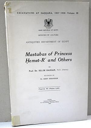 Mastabas of Princess Hemet-R and Others
