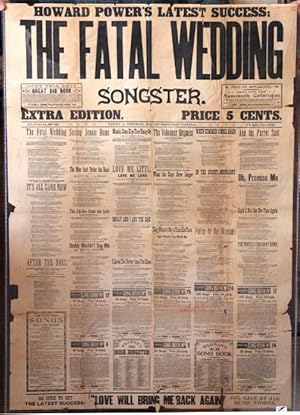 The fatal wedding: songster.Extra edition