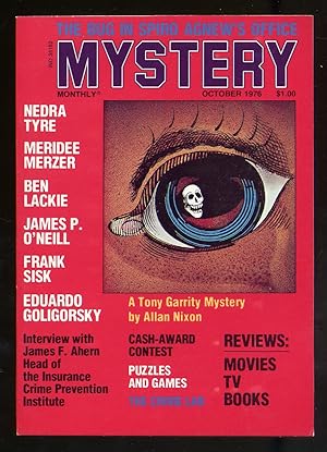 Seller image for Mystery Monthly Magazine Volume I Number 5 October 1976 for sale by Between the Covers-Rare Books, Inc. ABAA