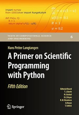 Seller image for A Primer on Scientific Programming with Python for sale by AHA-BUCH GmbH