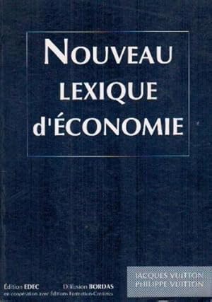 Image du vendeur pour Nouveau lexique d'conomie mis en vente par crealivres