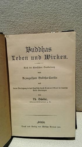 "Buddhas Leben und Wirken" und "Der Buddhismus" - 2 Bände in einem Buch