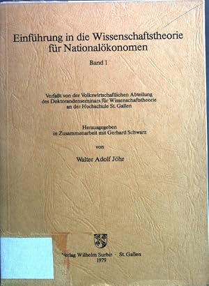 Seller image for Einfhrung in die Wissenschaftstheorie fr Nationalkonomen Band 1 for sale by books4less (Versandantiquariat Petra Gros GmbH & Co. KG)