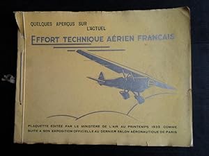 Quelques Apercus sur l'Actuel Effort Technique Aérien Français, Exposition Officiellle au dernier...