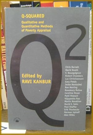 Bild des Verkufers fr Q-Squared: Qualitative and Quantitative Methods of Poverty Appraisal zum Verkauf von PsychoBabel & Skoob Books