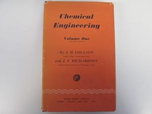 Immagine del venditore per Chemical Engineering. Volume One. Fluid Flow, Heat Transfer And Mass Transfer. venduto da Goldstone Rare Books