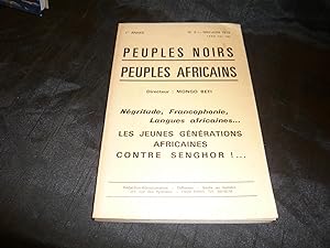 Peuples Noirs Peuples Africains 1er Année N° 3 - Mai-Juin 1978 : Négritude, Francophonie, Langues...