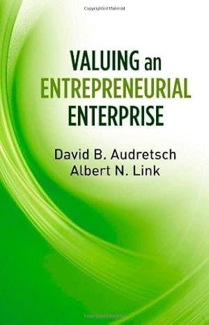 Image du vendeur pour Valuing an Entrepreneurial Enterprise mis en vente par Bellwetherbooks
