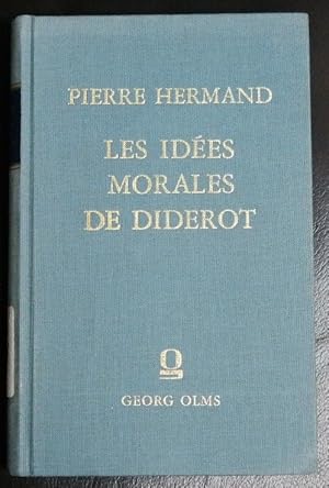 Imagen del vendedor de Idees morales de Diderot a la venta por GuthrieBooks