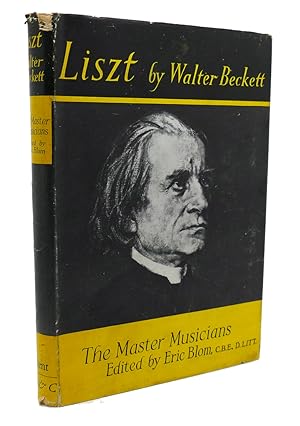 Seller image for LISZT Master Musicians Series for sale by Rare Book Cellar