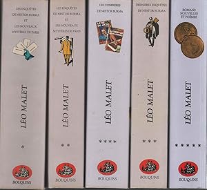 Image du vendeur pour OEUVRES COMPLTES. LES ENQUTES DE NESTOR BURMA ET LES NOUVEAUX MYSTRES DE PARIS Dernieres enauetes de Nestor Burma, Les confreres de Nestor Burma, Romans, nouvelles et poemes. 5 tomos, idioma frances mis en vente par Librera Hijazo