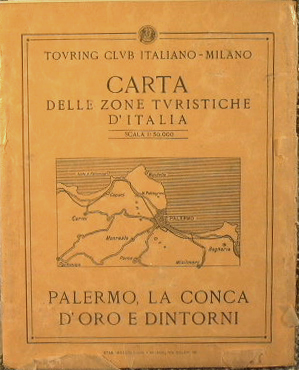 Carta delle zone turistiche d'Italia - Palermo, la conca d'oro e dintorni