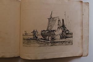 STUDIES OF BOATS AND COAST SCENERY: For Landscape and Marine Painters, drawn and etched in imitat...