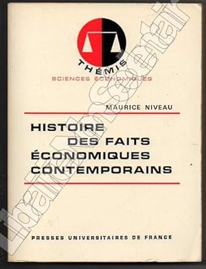 Seller image for Histoire des Faits conomiques Contemporains. for sale by ARTLINK