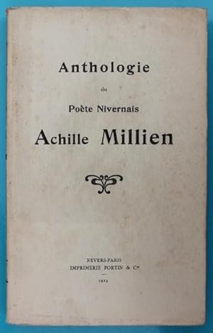 Imagen del vendedor de Anthologie du pote Nivernais Achille Millien a la venta por Bonnaud Claude