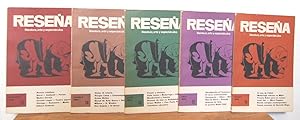 Seller image for RESEA. Revista Literatura, Arte y espectculos. 1966 (Ao completo 5 nmeros: N 11, N 12, N 13, N 14 y N 15) for sale by EL RINCN ESCRITO