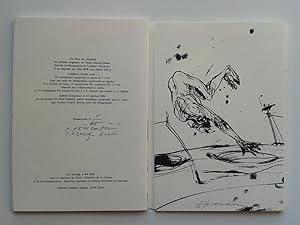 Version des Oiseaux [ Exemplaire sur Vélin avec 4 LITHOGRAPHIES de VELICKOVIC ]