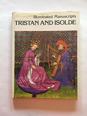 Illuminated Manuscripts: Tristan and Isolde from a manuscript of "The Romance of Tristan" (15th c...