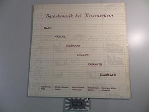 Immagine del venditore per Barockmusik bei Kerzenschein [Vinyl, LP, TST 77 218]. venduto da Druckwaren Antiquariat