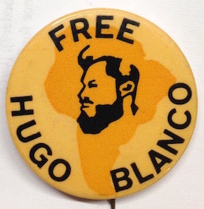 Imagen del vendedor de Free Hugo Blanco [pinback button] a la venta por Bolerium Books Inc.