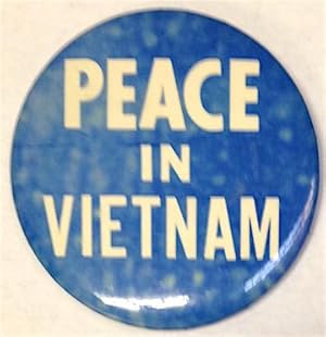 Peace in Vietnam [pinback button]