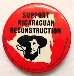 Support Nicaraguan Reconstruction [pinback button]