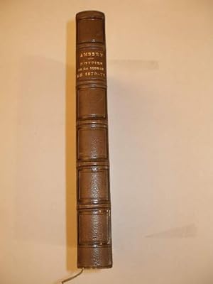 Seller image for HISTOIRE DE LA GUERRE DE 1840-1871 for sale by LIBRAIRIE PHILIPPE  BERTRANDY