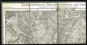 Bild des Verkufers fr Gammertingen, Trochtelfingen und Umgebung (1:50000). Karte des Schwb. Albvereins, Blatt X. - zum Verkauf von Libresso Antiquariat, Jens Hagedorn