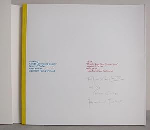 Jürgen LIT Fischer - Dreiklang - Gerade-Schwingung-Gerade - Kunst am Bau ExperTeam-Haus, Dortmund