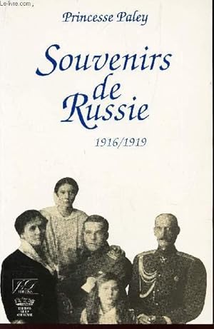 Bild des Verkufers fr SOUVENIRS DE RUSSIE - 1916-1919. zum Verkauf von Le-Livre