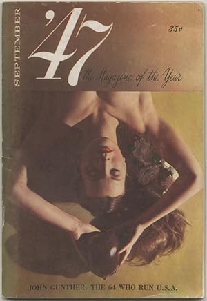 Bild des Verkufers fr 47: The Magazine of the Year - September 1947 (Volume 1, Number 7) zum Verkauf von Between the Covers-Rare Books, Inc. ABAA