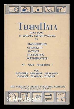 Seller image for Technidata Hand Book for sale by MW Books Ltd.