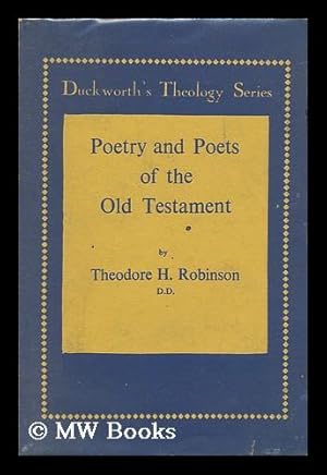 Bild des Verkufers fr The Poetry of the Old Testament zum Verkauf von MW Books