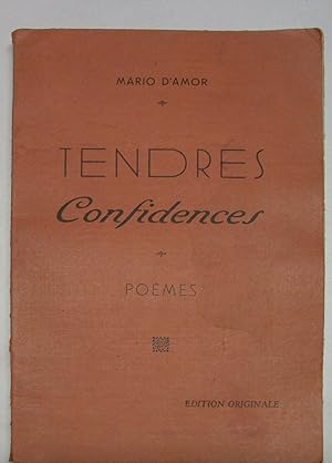 Seller image for Tendres Confidences Pomes Avec Envoi for sale by LIVRES ESTAMPES DES BAOUS