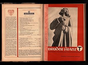 Bruder Franz : Monatsschrift der seraphischen Familien in Deutschland. 4. Jg, Heft 1/2 bis 11/12 ...