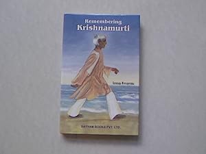 Bild des Verkufers fr Remembring Krishnamurti. zum Verkauf von Antiquariat Bookfarm