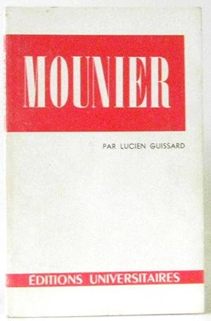 Seller image for Mounier for sale by crealivres