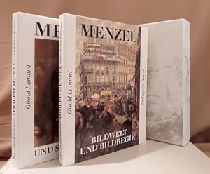 Bild des Verkufers fr Adolph Menzel. Menzel und seine Kreise (und) Bildwelt und Bildregie. 2 Bnde. zum Verkauf von Dieter Eckert
