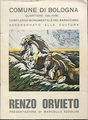 Seller image for Renzo Orvieto-Presentazione di Marcello Azzolini. for sale by Peter Keisogloff Rare Books, Inc.