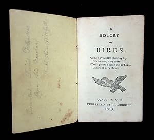 A History of Birds. For the Use of Children, yellow