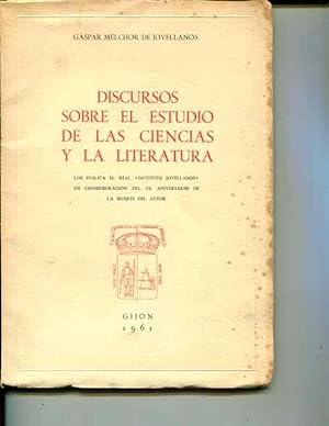 Seller image for Discursos Sobre el Estudio de las Ciencias y la Literatura for sale by Orca Knowledge Systems, Inc.