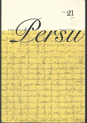 Immagine del venditore per Persuasions: Persu: The Jane Austen Journal, No. 21, 1999 venduto da Dorley House Books, Inc.