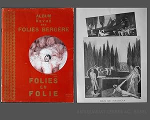 Bild des Verkufers fr Album de la Revue des Folies Bergre. Mistinguett (Jeanne Florentine Bourgeois) dans Folies en Folie. zum Verkauf von Antiquariat Gerber AG, ILAB/VEBUKU/VSAR