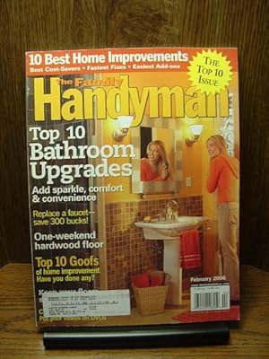 FAMILY HANDYMAN MAGAZINE - Feb. 2006