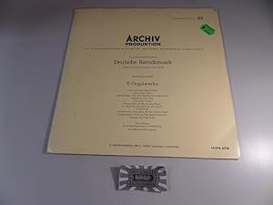 Seller image for VI. Forschungsbereich, Dt. Barockmusik : Buxtehude - 9 Orgelwerke [Vinyl, LP, 14076 APM]. Serie B : Klavier, Orgel und Laute. for sale by Druckwaren Antiquariat