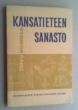 Kansatieteen sanasto.