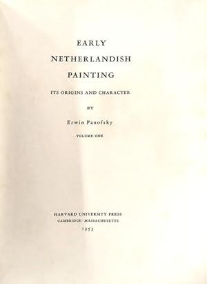 Image du vendeur pour EARLY NETHERLANDISH PAINTING. mis en vente par Livraria Castro e Silva