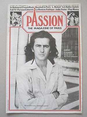 Passion The Magazine of Paris October 1983 Number 27